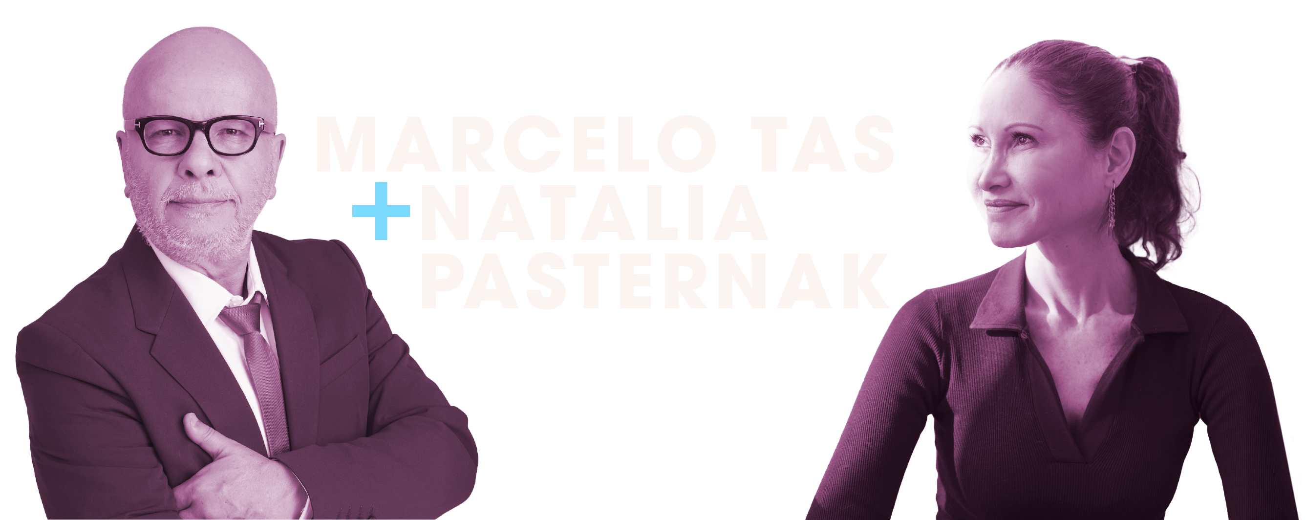 Marcelo Tas e Natalia Pasternak